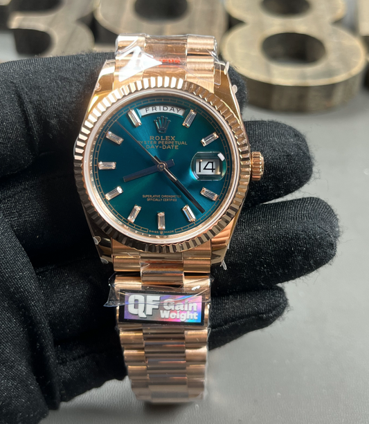 Day Date Gold (Blue)