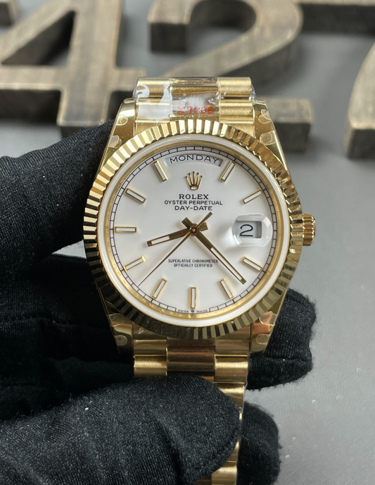 Day Date Gold (White)