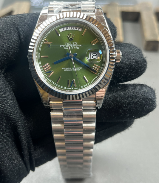Day Date Rose Gold (Green)