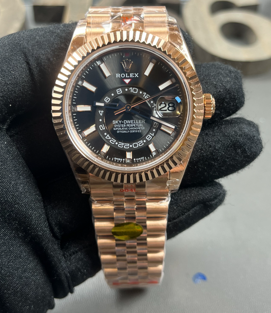 Sky-Dweller Gold (Black)