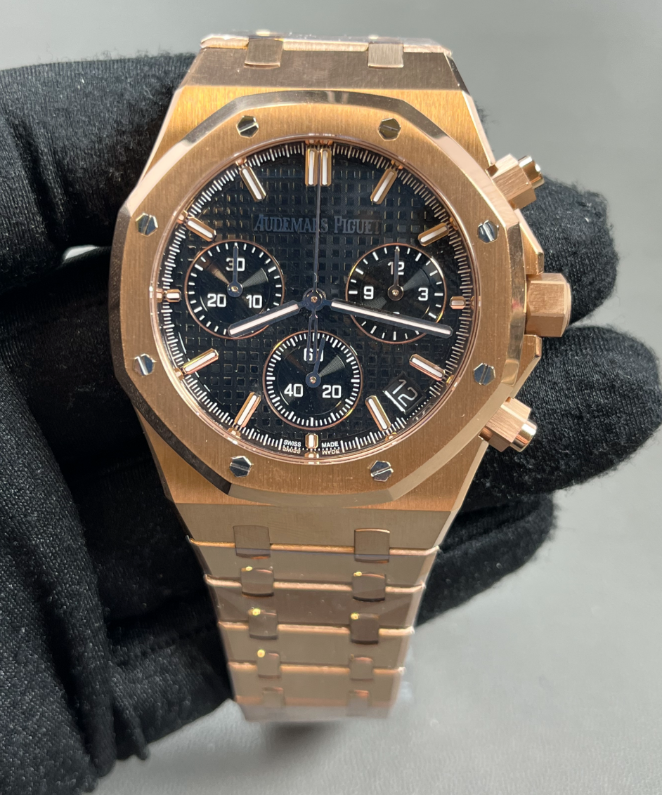 Royal Oak Chronograph Gold (Black)