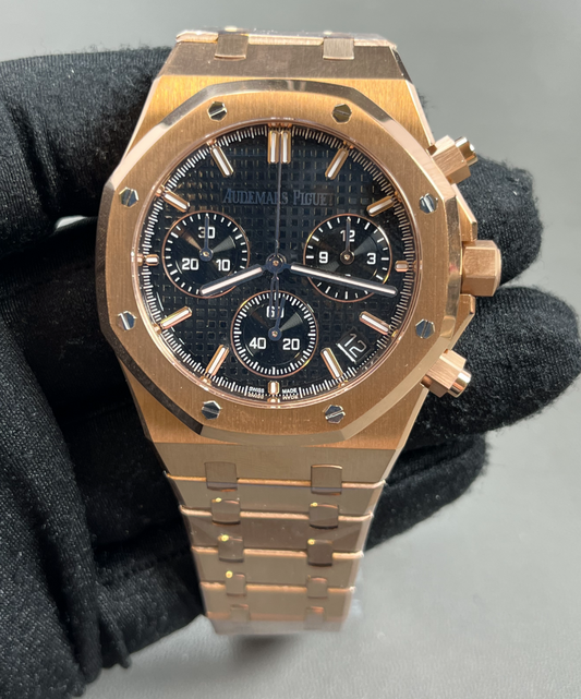Royal Oak Chronograph Gold (Black)