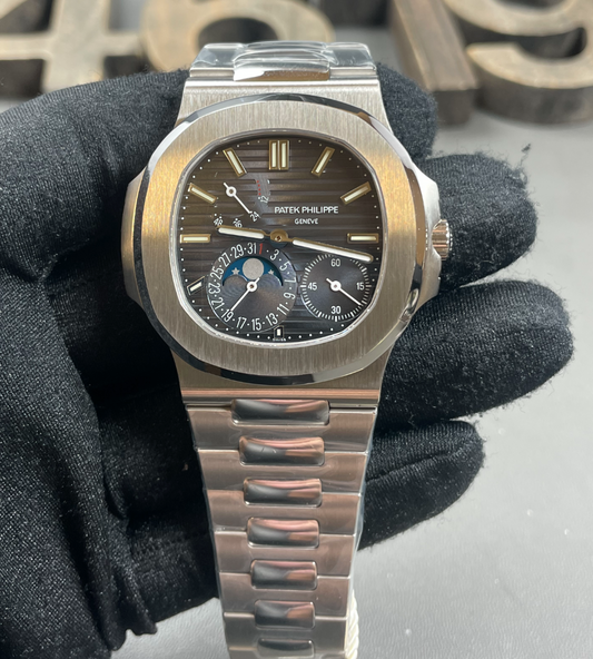 Nautilus Moon Phase (Black)