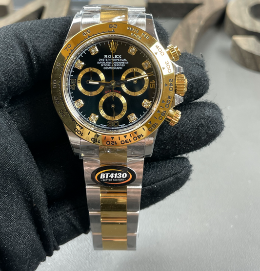 Daytona Two-Tone Diamonds (Black)
