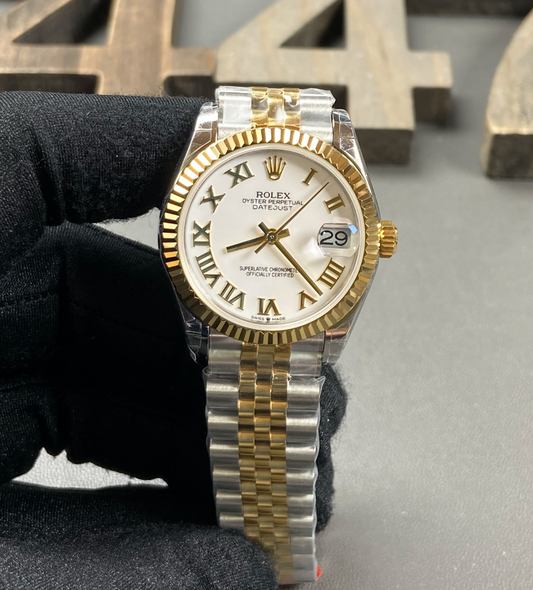 Datejust Two-Tone (White Roman)