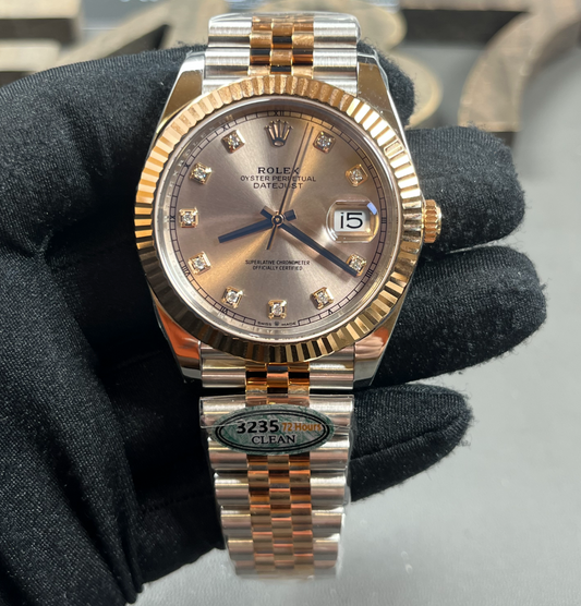 Datejust Two-Tone Diamonds (Silver)