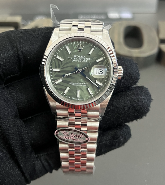 Datejust (Green Palm Motif)